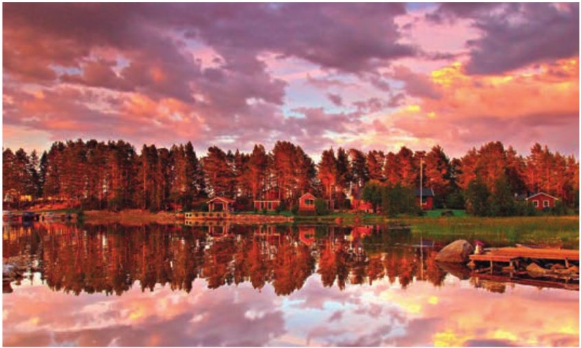 Mid-morning sunlight